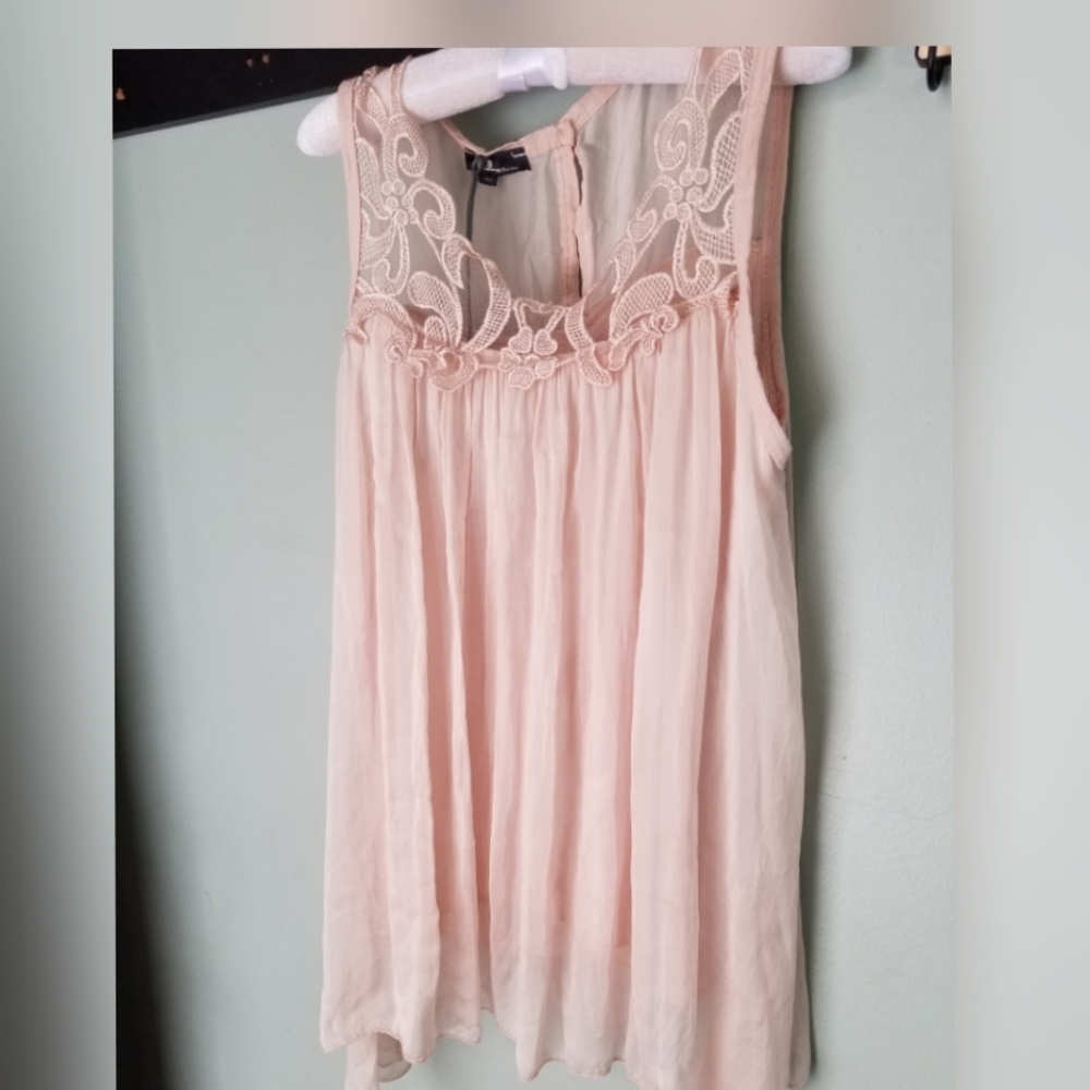 Made in Italy powder pink top, very delicate - Picture 3 of 5
